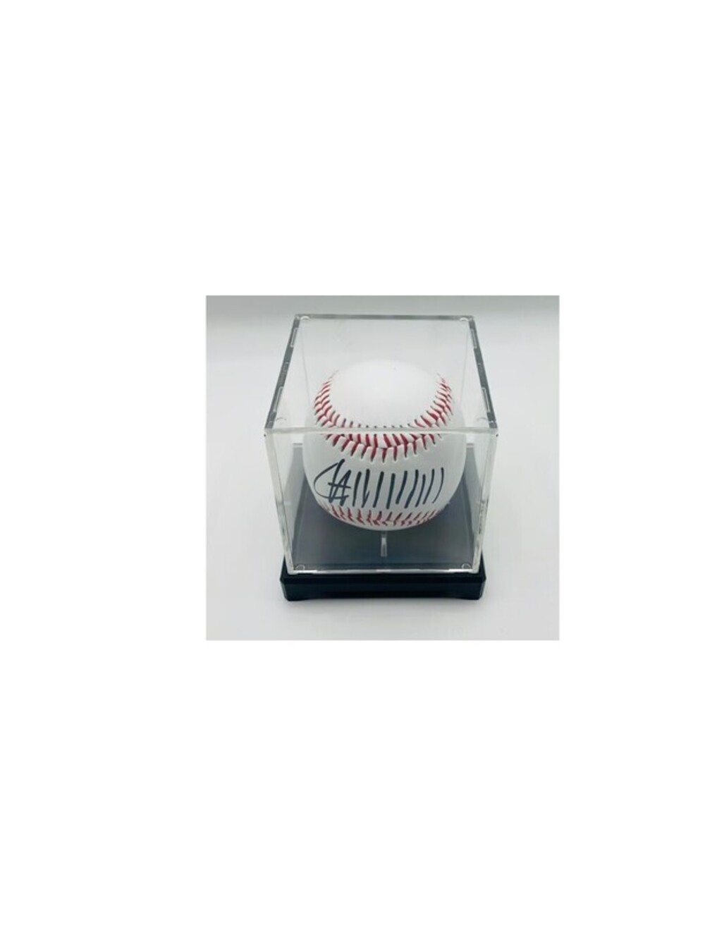 Donald Trump Signed Baseball In Case With COA (984533)